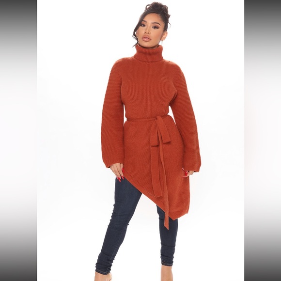 Wrap Star Asymmetrical Sweater - Picture 2 of 7